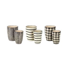 Wavy Patterned Planter (Set of 6)