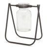 Hanging Jar Vase with Stand (Set of 2)