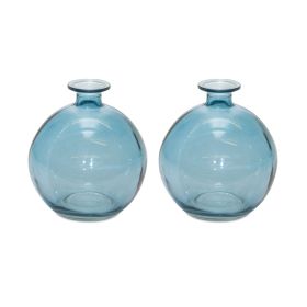 Glass Bubble Vase (Set of 2)