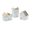 Porcelain House Planter (Set of 3)