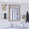 Wood Vanity Mirror