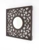 Brown Vintage Style Accent Mirror