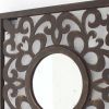 Brown Vintage Style Accent Mirror